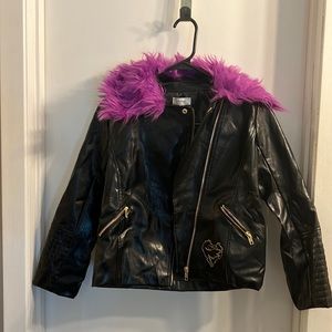 Disney Descendants Mal faux leather jacket